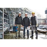 Bosch Professional Heat+Jacket GHH 12+18V Kit Größe M, Arbeitskleidung schwarz, inkl. Ladeadapter GAA 12V-21, 1x 12-Volt-Akku