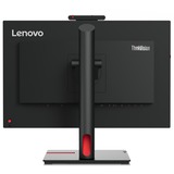 Lenovo ThinkVision T24mv-30, LED-Monitor 60.45 cm (23.8 Zoll), schwarz, Full HD, IPS, HDMI, DisplayPort, USB-C, Pivot, Webcam