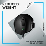 Logitech G502 X, Gaming-Maus schwarz, HERO 25K