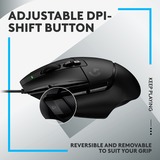 Logitech G502 X, Gaming-Maus schwarz, HERO 25K