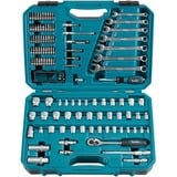 Makita Handwerkzeug-Set E-06616, 120-teilig inkl. Umschalt-Knarre 3/8", Koffer