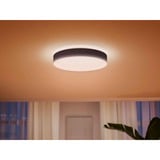 Philips HUE White Ambiance Enrave Deckenleuchte L, LED-Leuchte schwarz, inkl. Dimmschalter