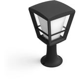 Philips HUE White & Color Ambiance Econic Outdoor Sockelleuchte, LED-Leuchte schwarz