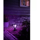Philips HUE White & Color Ambiance Econic Outdoor Sockelleuchte, LED-Leuchte schwarz