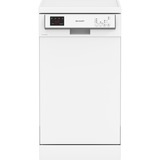 SHARP QW-HS12F47EW-DE, Spülmaschine weiß, 45 cm