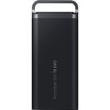 Samsung Portable SSD T5 EVO 4 TB, Externe SSD schwarz/silber, USB 3.2 Gen 1 (5 Gbps)