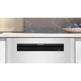 Siemens SN13HW72CS iQ300, Spülmaschine weiß/schwarz, 60 cm, Home Connect