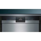 Siemens SN43ES14VE IQ300, Spülmaschine edelstahl (gebürstet)/schwarz, 60 cm, Home Connect