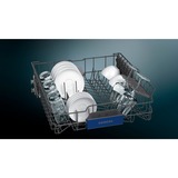 Siemens SN43ES14VE IQ300, Spülmaschine edelstahl (gebürstet)/schwarz, 60 cm, Home Connect