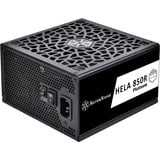 SilverStone HELA 850R Platinum, PC-Netzteil schwarz, 4x PCIe, Kabel-Management, 850 Watt