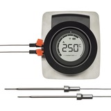 TFA Smart Wireless Hyper BBQ, Thermometer schwarz, Deckelthermometer für Barbecue/Grill/Smoker/Räucherofen/Grillwagen