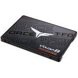 Team Group VULCAN Z 256 GB, SSD schwarz/grau, SATA 6 Gb/s, 2,5"