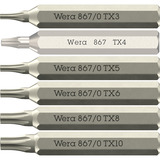 Wera Tool-Check Modular Micro 1, Bit-Satz schwarz/grün, 21-teilig, inkl. Handhalter Kraftform Micro 4mm