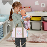 ZAPF Creation BABY born® Wickeltasche Blumen, Puppenzubehör 