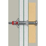 fischer Hohlraumdübel DuoHM 6x55 S TX  4 Stück, mit Panhead-Schraube