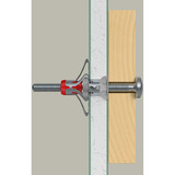 fischer Hohlraumdübel DuoHM 6x55 S TX  4 Stück, mit Panhead-Schraube