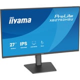 iiyama ProLite XB2793HSU-B1, LED-Monitor 68.6 cm (27 Zoll), schwarz (matt), FullHD, IPS, HDMI, DP, USB-Hub, Lautsprecher, 120Hz Panel