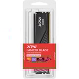ADATA DIMM 16 GB DDR5-6000, Arbeitsspeicher schwarz, AX5U6000C3416G-SLABRBK, XPG Lancer Blade RGB, INTEL XMP, AMD EXPO
