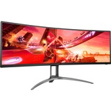 AOC AGON AG493UCX2, Gaming-Monitor 124 cm (49 Zoll), schwarz, DQHD, HDR, NVIDIA G-Sync, 165Hz Panel