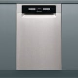 Bauknecht BSUO 3O23 PF X, Spülmaschine edelstahl, 45 cm