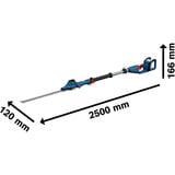 Bosch Professional Akku-Teleskop-Heckenschere GHE 18V-50 TP Professional solo, 18Volt blau, ohne Akku und Ladegerät