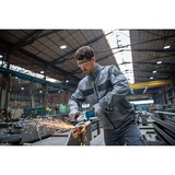 Bosch Professional Akku-Winkelschleifer GWS 18V-10 P Professional, Ø 125mm blau/schwarz, 2x Li-Ionen Akku 5,0Ah, in L-BOXX
