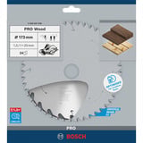Bosch Professional PRO Wood cordless Kreissägeblatt, Ø 173mm, 24Z Bohrung 20mm, für Akku-Handkreissägen