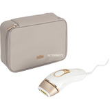 Braun Silk-expert Pro IPL PL5052, Haarentferner weiß/gold, inkl. Tasche + 2 Präzisionsaufsätze + Venus Rasierer 