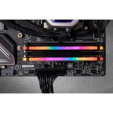 Corsair DIMM 32 GB DDR4-3200 (2x 16 GB) Dual-Kit, Arbeitsspeicher schwarz, CMW32GX4M2E3200C16, Vengeance RGB, INTEL XMP