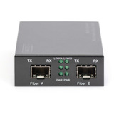 Digitus Gigabit Multimode/Singlemode Medienkonverter SFP schwarz