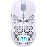 ENDORFY LIV Plus Wireless Onyx White, Gaming-Maus weiß, inkl. Ladestation