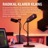 Elgato Wave DX, Mikrofon schwarz