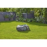 GARDENA Mähroboter smart SILENO free 800m² Set grau/türkis, Li-Ionen Akku, mit smart Gateway, LONA-Technologie