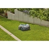GARDENA Mähroboter smart SILENO free 800m² Set grau/türkis, Li-Ionen Akku, mit smart Gateway, LONA-Technologie