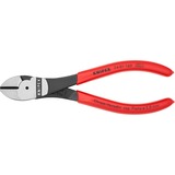 KNIPEX Kraft-Paket 00 20 10 , Zangen-Set schwarz, gezahnte Griffflächen, Schneiden mit Facetten