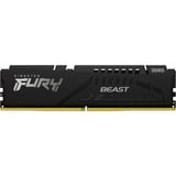 Kingston FURY DIMM 32 GB DDR5-5200  , Arbeitsspeicher schwarz, KF552C36BBE-32, FURY Beast, AMD EXPO