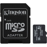 Kingston Industrial 8 GB microSDHC, Speicherkarte schwarz, UHS-I U3, Class 10, V30, A1