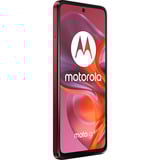 Motorola moto g05 64GB, Handy Plum Red, Android 15, Kunstleder, 4 GB LPDDR4X