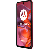 Motorola moto g05 64GB, Handy Plum Red, Android 15, Kunstleder, 4 GB LPDDR4X