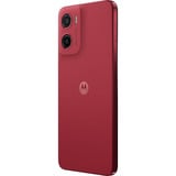 Motorola moto g05 64GB, Handy Plum Red, Android 15, Kunstleder, 4 GB LPDDR4X