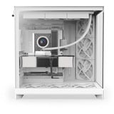 NZXT H9 Flow , Tower-Gehäuse weiß (matt), Tempered Glass x 2