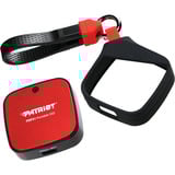 Patriot PDP31 Portable SSD 500 GB, Externe SSD schwarz/rot, USB-C 3.2 Gen 2 (10 Gbit/s)