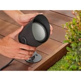 Philips HUE White & Color Ambance Lily XL Outdoor Spot Erweiterung, LED-Leuchte schwarz
