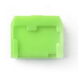SMARTKEEPER ESSENTIAL Micro USB-B Port Lock (MUL04) + Lock Key Mini (U04), Einsteckschloss Farbcode Grün, 4 Stück + 1 Schlüssel
