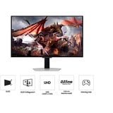 Samsung Odyssey QD-OLED G80SD S32DG800SU, Gaming-Monitor 80 cm (32 Zoll), silber, UltraHD/4K, HDR, Fernbedienung, 240Hz Panel