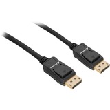 Sharkoon Kabel Displayport 1.4 (Stecker > Stecker) 8K schwarz, 5 Meter