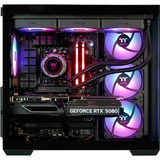 Thermaltake FTW RTX 5080 Black, Gaming-PC schwarz/transparent, Windows 11 Home