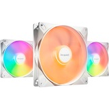 be quiet! Light Wings LX 140mm PWM White Triple Pack, Gehäuselüfter weiß, 3er-Pack, 140 mm