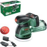 Bosch Heimwerken & Garten Akku-Exzenterschleifer EasyOrbit 18V-10, 18Volt grün, Li-Ionen Akku 2,0Ah, POWER FOR ALL ALLIANCE