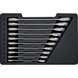 Bosch Professional Ringmaul-Ratschenschlüssel-Set, 10-teilig, Schraubenschlüssel 